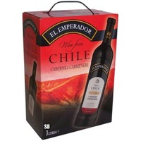 El Emperador Cabernet Cabernere Chile Rotwein Bag In Box 12,5% Vol 300Cl Bib