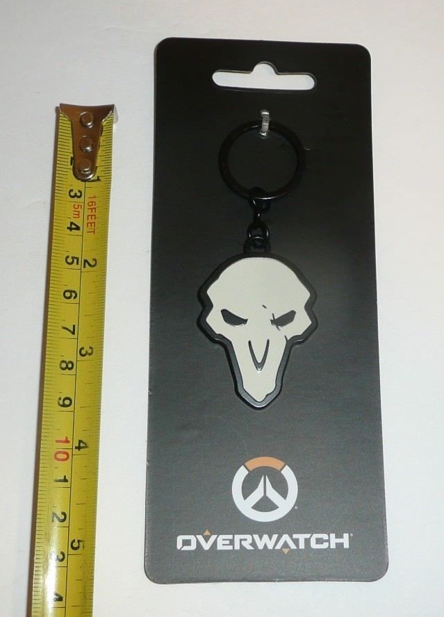 Overwatch Reaper Skull Keychain Metal Blizzard Game Bioworld | eBay