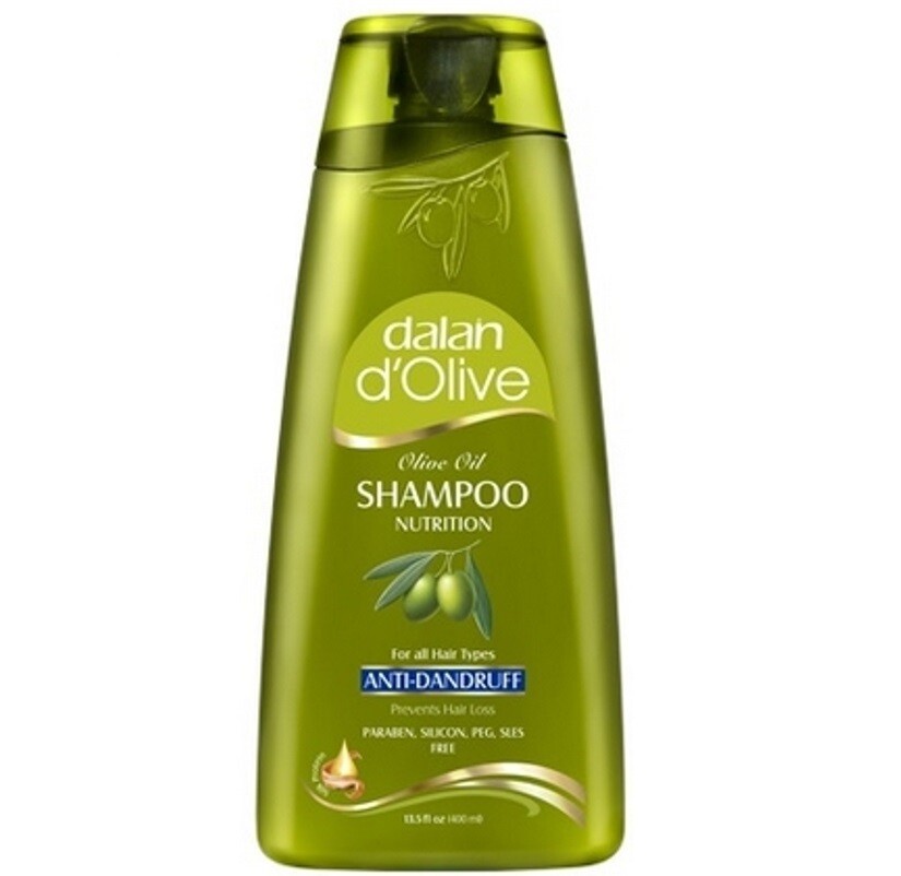 14,92€/L - 6 Pack Dalan d'Olive Anti-Schuppen Shampoo für alle Haartypen - 400ml