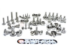 Honda XL600V Transalp 1991 large headed stainless steel screen fairing bolts kit