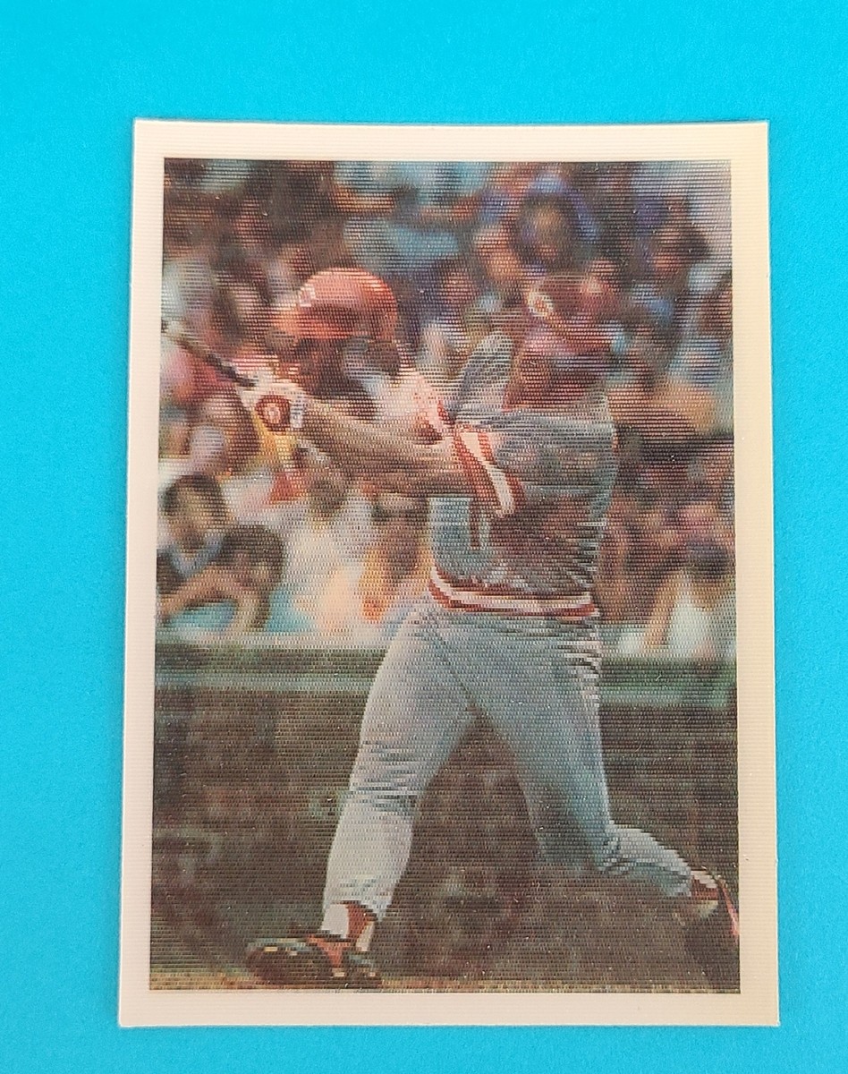 1986 Sportflics #50 Pete Rose Cincinnati Reds BASEBALL Card 5A | eBay