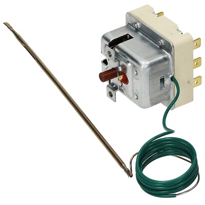 Spares2go Thermostat-Einheit NT252ZW/6 – Ersatzteil Für Caple Herd/Ofen, Kapillarrohr 166 Mm