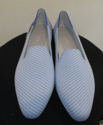 Rothy's The Almond Loafer Robin Twill NWOB Size 11