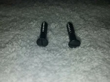 Set of 2 Large  Oval Butt plate Reproduction Screws 1 1/8" Fits plates I sell