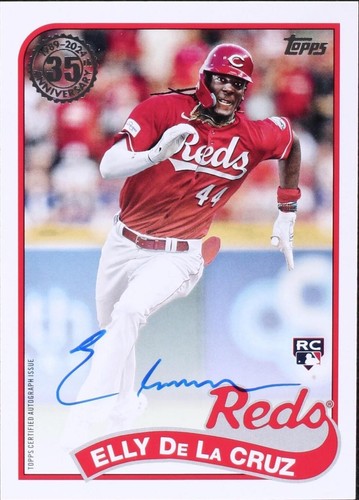 2024 Topps Series 1 Elly De La Cruz Rookie RC Cincinnati Reds Team