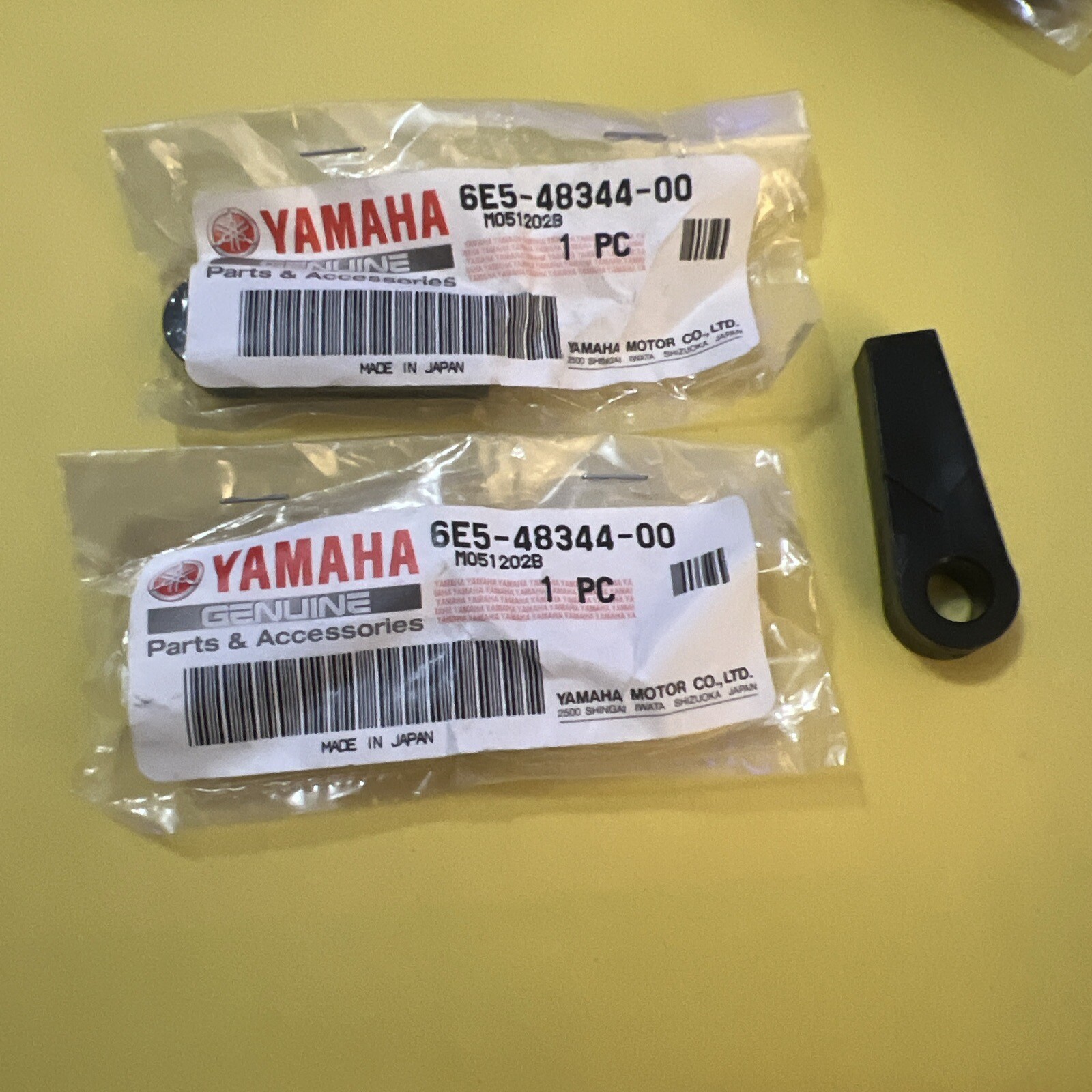 SET OF 2 GENUINE OEM YAMAHA OUTBOARD CONTROL CABLE ENDS 6E5483440000