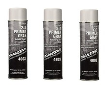 Transtar 2 In 1 Auto Body Primer Gray Aerosol Spray Can 4603 3 Pack Transtar 2 In 1 Auto Body Primer Gray Aerosol Spray Can 4603 3 Pack