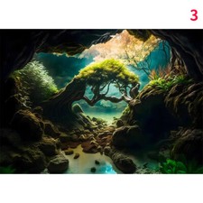 3D Fish Tank Background Sticker Self Adhesive Landscape Aquarium sticker Decor