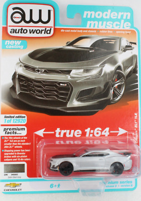 Auto World 1:64 A.S.S NEU Chevy Camaro ZL1 1LE Steel AW Modern Muscle Premium