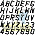 Up to 14x 3D 4D Number Plate Gel Letters - ✅ROAD LEGAL! ✅STICK ON! ✅BEST PRICE!