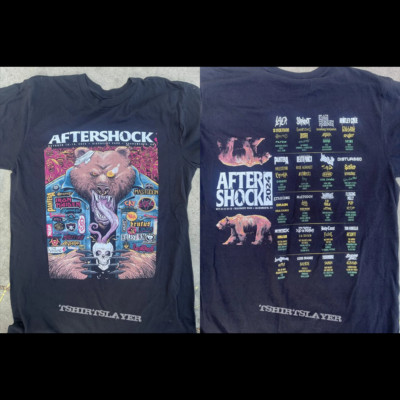 Aftershock 2024 Sacramento Discovery Park Oct 10-13 Merchandise Shirt S-5Xl