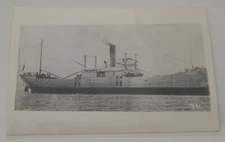 Steamship Steamer NORDAL real photo postcard RPPC