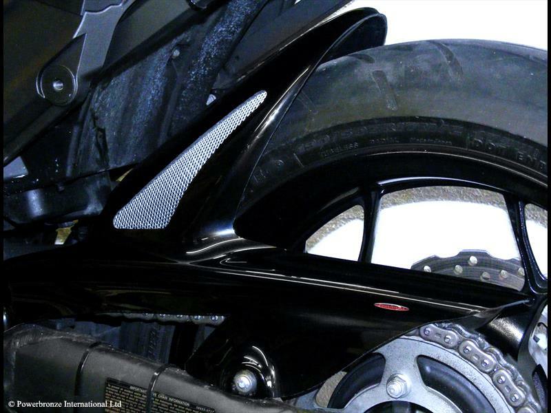 POWERBRONZE Rear Fender Black Glossy KAWASAKI ZZR-1400 2012