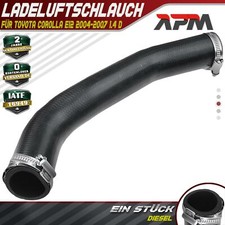 Ladeluftschlauch Turboschlauch für Toyota Corolla E12J NDE12 2004-2007 1.4 D