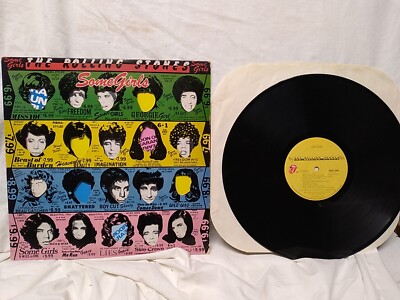 Rolling Stones Some Girls Vinyl LP Rolling Stones Records COC 39108 1978