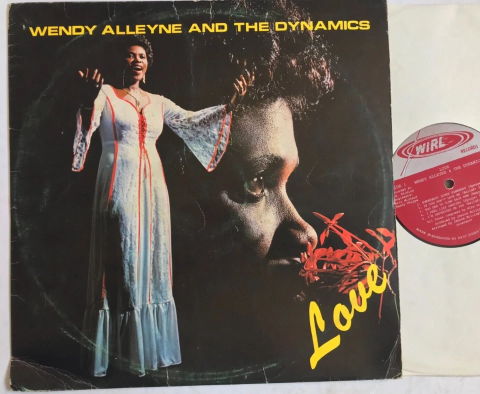 Wendy Allen and Dynamics - Love - Vinyl Album Barbados Reggae LP - Image 2 of 4