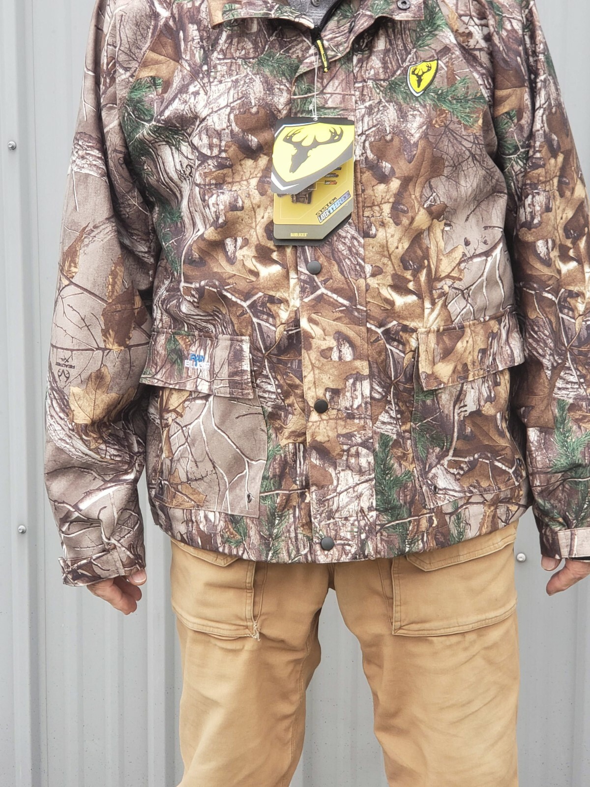 Mens Scent Blocker Camo Jacket EXTRA 