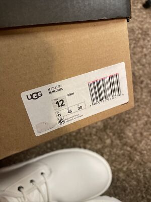 UGG Mens white Neumel size 12 new in box s-l400.jpg main image 2