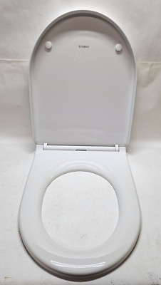 Duravit 0025290000 DuraStyle Elongated Closed-Front Toilet Seat White Color