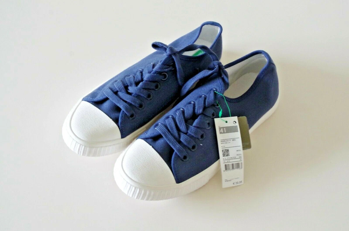 Benetton canvas hotsell shoes