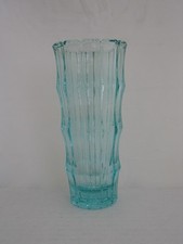 Tiara Exclusive Teal vase - Made in USA by Indiana Glass