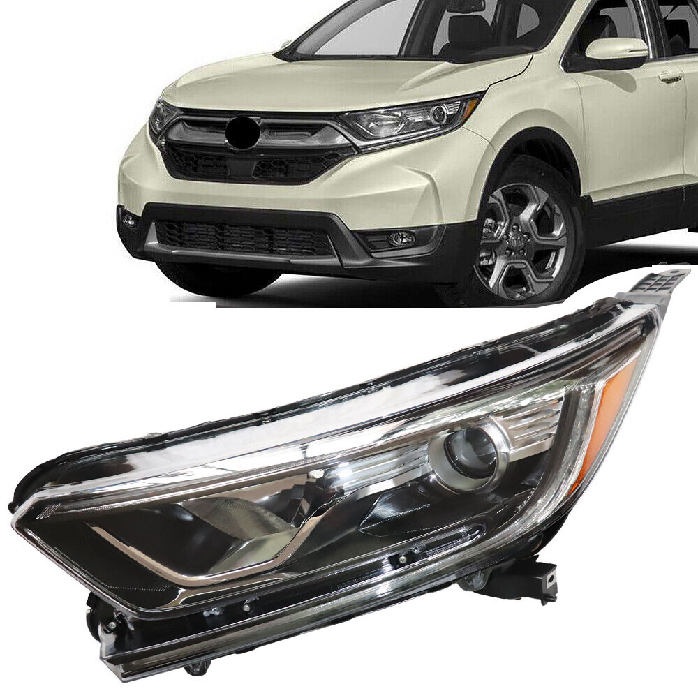 For 2017 2018 2019 2020 2021 Honda CR-V CRV Left LH Halogen W/ LED