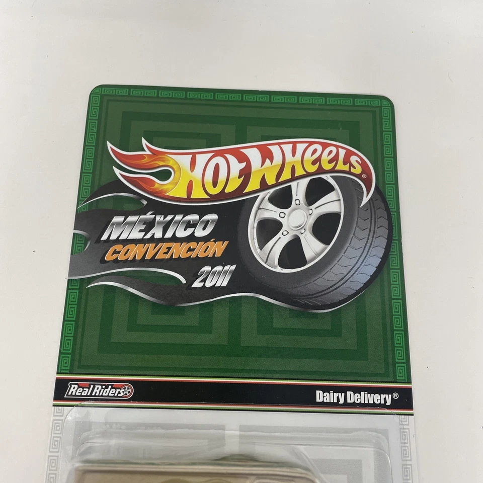 Hot Wheels 2011 Convención México Entrega de lácteos Redline Real Riders 3667/4000 Foto 4 de 4