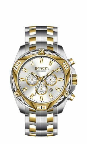 Montre Invicta Homme 47123 - Cadran Vert, Boîtier Or 44mm, Bracelet Maille Milanaise - Quartz - Neuf Avec étiquettes