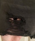 No Boundaries Juniors’ Black Destructed Midi Shorts - Size 17 - New with Tags — photo 4