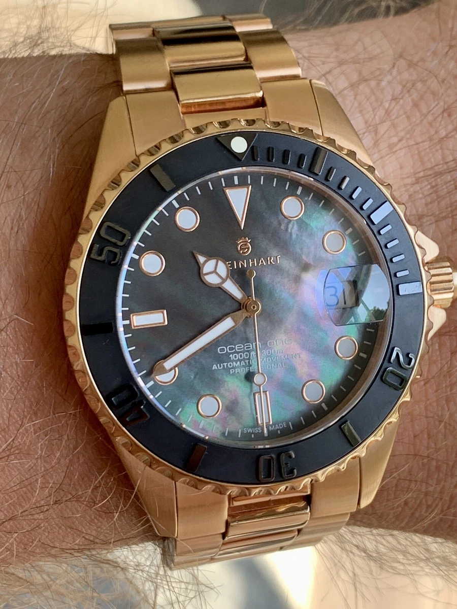 最愛 Ocean スタインハートSTEINHART One gold pink 39 腕時計