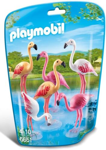 Playmobil City Life Flock of Flamingos for Playmobil Zoo Animals 6651 BRAND  NEW 4008789066510 | eBay