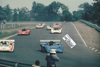 WARREN AGOR MCLAREN M8B JP JARIER FERRARI 712M  72 WATKINS GLEN SCCA CAN AM 
