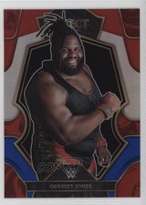 2023 Panini Select WWE Premier Level Red & Blue Prizm Odyssey Jones #156 1e19