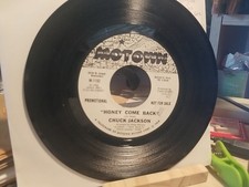 CHUCK JACKSON: honey come back / same MOTOWN 7" Single 45 RPM promo n/m