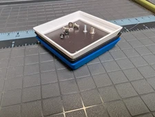 2"x2" Stacking Magnetic Screw Tray For Parts Laptop Phone Small Screws 