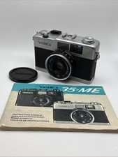 Yashica 35 ME Yashinon 38mm f2.8 point and shoot Film Camera from Japan w/Manual