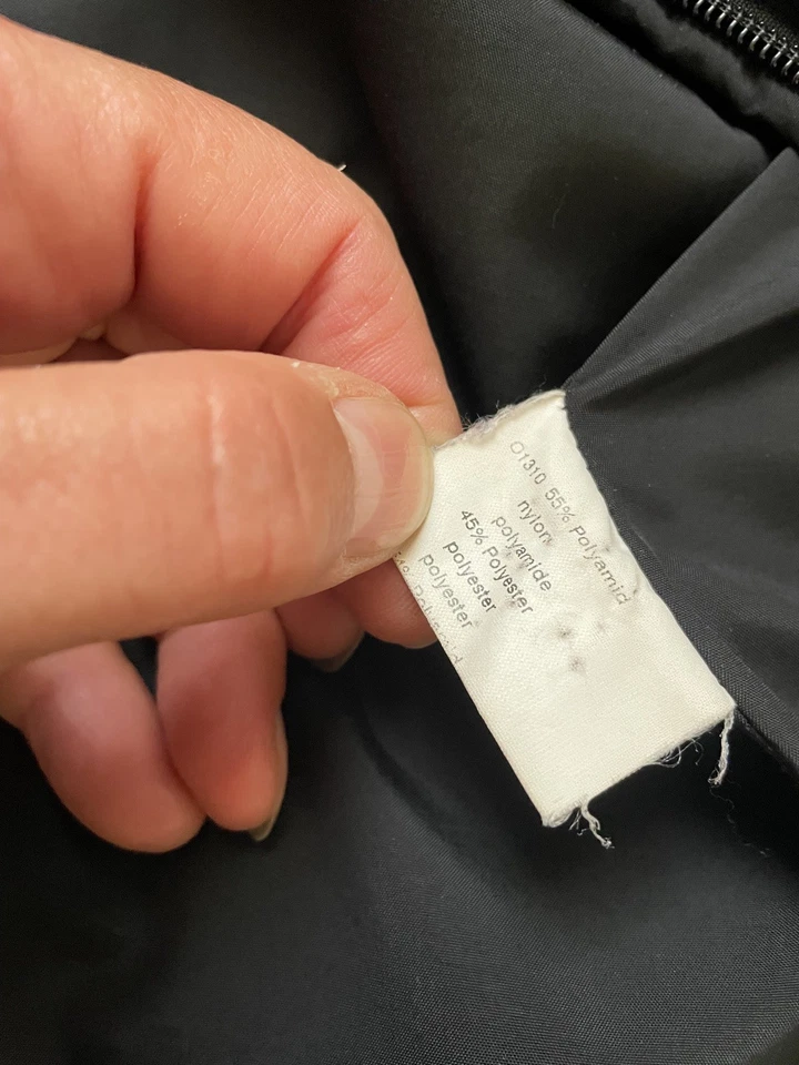 Chaqueta Abrigo Acolchada Acolchada Corta Negra Plumón Real Basler para Mujer XL 16 18 38 Foto 4 de 4