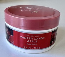 Bath  Body Works Winter Candy Apple Whipped Body Butter Moisturizer 6.5 oz New