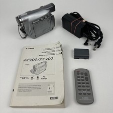 Canon ZR200A Mini DV SD Card Stereo Digital Video Camcorder - READ DESCRIPTION