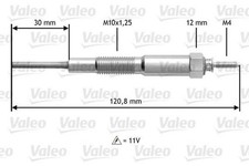 VALEO 345173 Diesel Glühkerze für MAZDA 5 (CR19) 6 Kombi (GH) 6 Hatchback (GG)