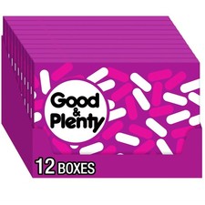 Licorice Candy 6 Oz Boxes - Fat Free Chewy Treats for Movie Nights