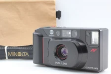 ▶[N MINT+++] Minolta MAC-DUAL QUARTZ DATE Point & Shoot Film Camera From JAPAN