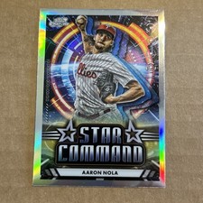 2024 Topps Cosmic Chrome - Aaron Nola - Star Command #SC-10 Phillies