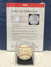 1979 NCAA Champions Cal State Fullerton TEAM SIGNED Ball Augie Garrido Wallach