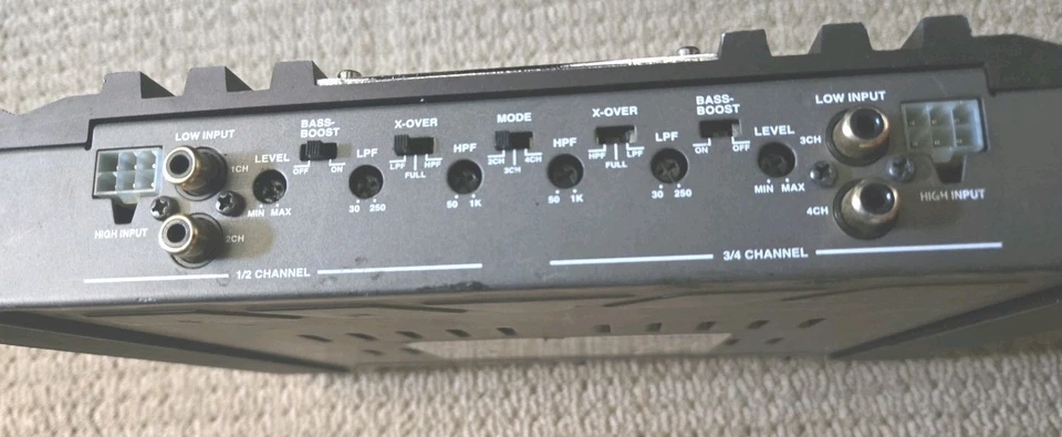 Hitron 4 Channel Power Amplifier 1000 Watts Model HRA-4100b - Image 3 of 4