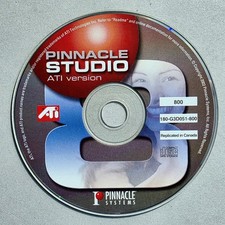 Pinnacle Systems Studio ATI Version 8 PC CD, 2002 Video Editing Software