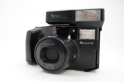 Fuji Cardia 2000 Date Camera with Electronic Flash Used Sony Shutter