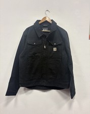 Carhartt Rugged Flex Duck Jacket Relaxed Berwick (105748) Mens L Black RRP £110