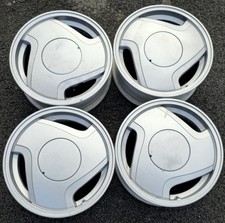 15" OEM RENAULT LEMMERZ "TURBINE" + SPEEDLINE HUB CAPS 5x108 ET45 CB60.1MM 6.5J