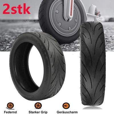 2stk 10 Zoll 60/70-6.5 Reifen Tubeless Gummi Für Ninebot Max G30 Vorne Hinten